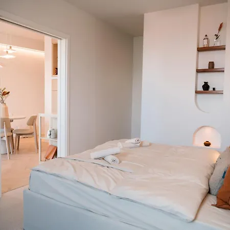 New Design Top-class Next To The Castle-free Parking-terrace Apartmán